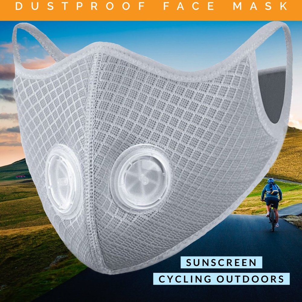Sports Mask (Light Grey)